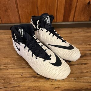 NIKE Force Savage Pro TD PRF Sz 13 Mens Cleats AJ6605 107 TEAM ISSUED White Navy